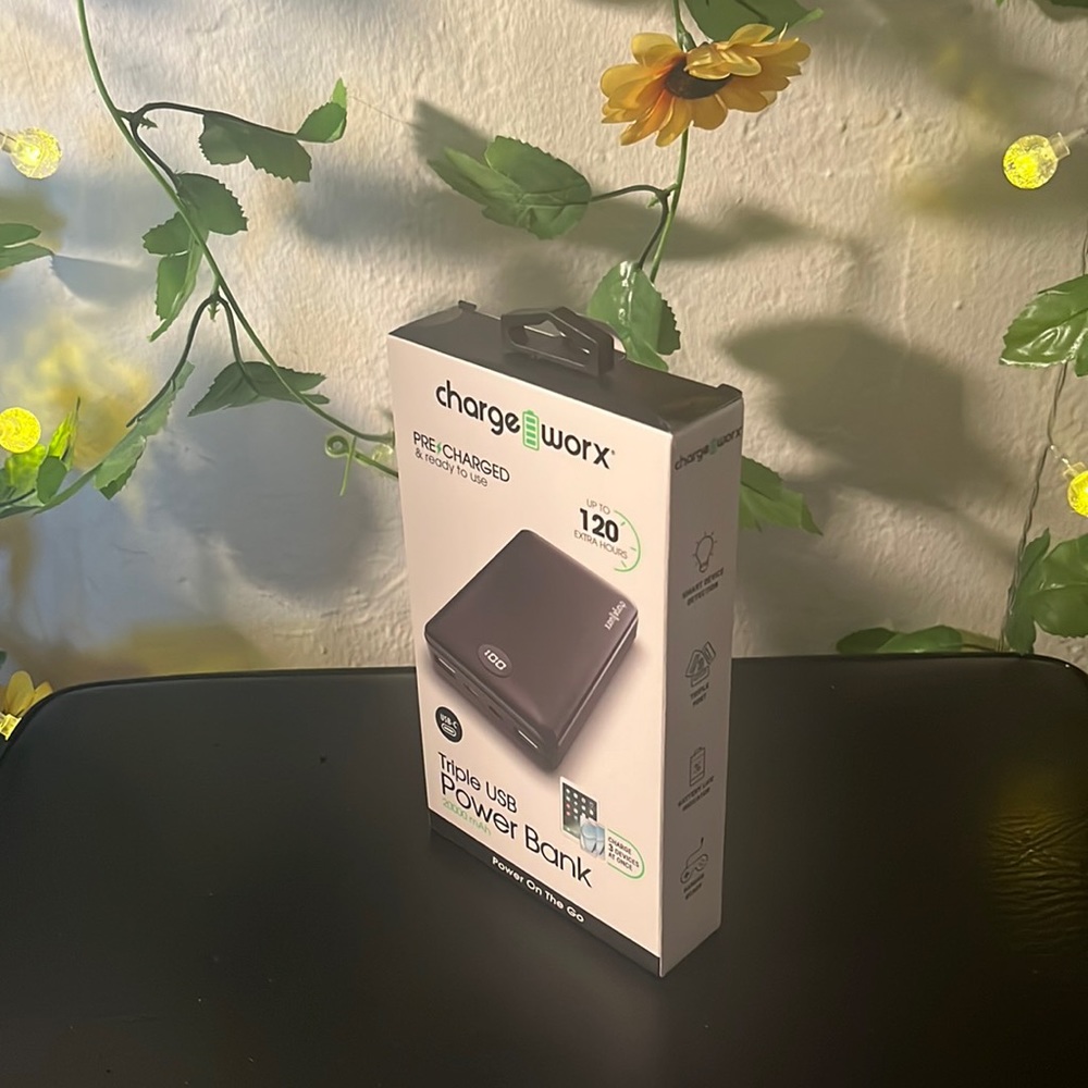 Charge Worx Triple USB Power Bank